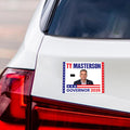 Ty Masterson For Kansas Governor 2026 Car Magnet - Vote Ty Masterson Vehicle Magnet, Kansas Governor Elections 2026 Magnet - 6