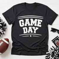 Custom Game Day Football Shirt, Varsity Football Season Tee, Retro Sports Fan Graphic Tee, Weekend Stadium Tailgate Outfit, Gift for Athlete