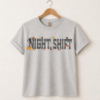 Custom Fall Nurse Crewneck, Personalized Plaid RN Sweatshirt, Bow Pumpkin Nursing Shirt, ER ICU Night Shift Top, Nurse Appreciation Gift