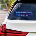 Marquita Bradshaw For Tennessee Senate 2026 Vinyl Sticker, Vote Bill Hagerty Decal, Tennessee Senate Elections 2026 Bumper Sticker, 10