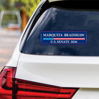 Marquita Bradshaw For Tennessee Senate 2026 Vinyl Sticker, Vote Bill Hagerty Decal, Tennessee Senate Elections 2026 Bumper Sticker, 10" x 3"