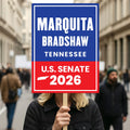 Marquita Bradshaw For Tennessee Senate 2026 Election Sign, Republican Party, Political Campaign Sign, Senate Election 2026 Race Poster Sign
