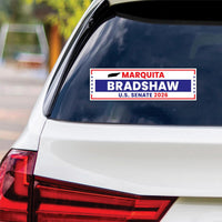 Marquita Bradshaw For Tennessee Senate 2026 Vinyl Sticker, Vote Bill Hagerty Decal, Tennessee Senate Elections 2026 Bumper Sticker, 10" x 3"