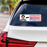Marquita Bradshaw For Tennessee Senate 2026 Vinyl Sticker, Vote Bill Hagerty Decal, Tennessee Senate Elections 2026 Bumper Sticker, 10" x 3"