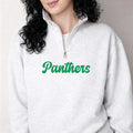 Personalized Sports Team Embroidered Quarter Zip Sweatshirt, Custom Team Name Pullover, Coach Spirit Wear, Game Day Layer, Tournament Gift