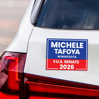 Michele Tafoya For Minnesota Senate 2026 Car Magnet - Vote Tafoya Vehicle Magnet, Minnesota Senate Elections 2026 Magnet - 6"x4.5"