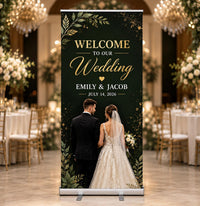 Custom Retractable Banner Stand, Personalized Roll Up Banner, Event Business Display Sign, Promotional Marketing Banner for Trade Shows