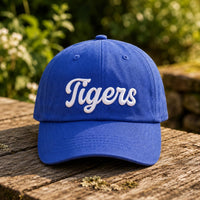 Personalized Team Embroidered Hat, Custom Team Name Baseball Cap, Adjustable Cotton Cap, College Game Day Hat for Women, Game Day Gift