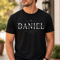 Personalized Bible Verse Shirt, Custom Christian Name Tee, Acts 13:22 Scripture T-Shirt, Religious Faith Gift, Christian Gift for Him