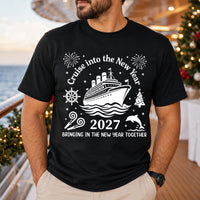Custom New Year Family Cruise Shirt, Cruise Matching Tee, Couple Ship Trip Outfit, Group Holiday Squad Apparel, Family Vacation Gift