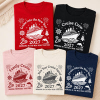 Custom New Year Family Cruise Shirt, Cruise Matching Tee, Couple Ship Trip Outfit, Group Holiday Squad Apparel, Family Vacation Gift