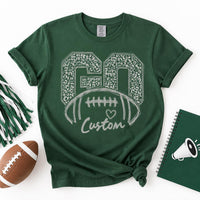Personalized School Spirit Football Shirt, Custom Team Name Game Day Tee, Varsity Fan Shirt, Back to School Outfit, Custom Team Gift