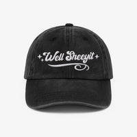 Well Sheeyit Embroidered Hat, Funny Southern Country Slang Cap, Low Profile Dad Hat, Sarcastic Country Humor Gift Idea, Gift for Her