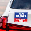 Ken Casner For Wyoming Governor 2026 Car Magnet - VoteKen Casner Vehicle Magnet, Wyoming Governor Elections 2026 Magnet - 6