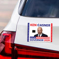 Ken Casner For Wyoming Governor 2026 Car Magnet - VoteKen Casner Vehicle Magnet, Wyoming Governor Elections 2026 Magnet - 6