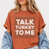 Personalized Thanksgiving Shirt, Custom Funny Turkey Quote Tee, Retro Friendsgiving T-Shirt, Family Dinner Outfit, Funny Holiday Gift