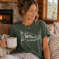Personalized Camp Bachelorette Shirt, Custom Lake Bach Trip Tee, Mountain Bride Matching Shirts, Bachelorette Outfit, Bridal Party Gift