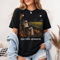 Ghost Football Tis the Season Shirt, Spooky Halloween Game Day Tee, Vintage Ghost Stadium Graphic, Halloween Party Tee, Football Fan Gift