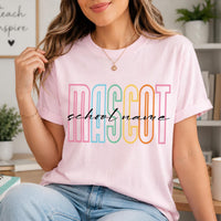 Personalized Mascot School Name Spirit Shirt, Custom Team Name Tee, Back to School Teacher Student Shirt, Game Day Apparel, Custom Team Gift