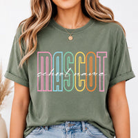Personalized Mascot School Name Spirit Shirt, Custom Team Name Tee, Back to School Teacher Student Shirt, Game Day Apparel, Custom Team Gift