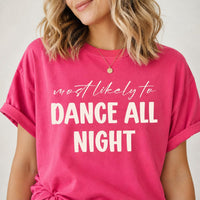 Custom Most Likely To Bachelorette Party Shirts, Funny Bride Squad Matching Tees, Bridal Party Tee, Girls Trip Weekend, Bachelorette Gift