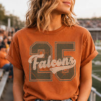 Personalized School Mascot Shirt, Custom Team Name Tee, Vintage Varsity Number Spirit Shirt, Game Day Fan Apparel, Custom Team Gift