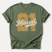 Personalized School Mascot Shirt, Custom Team Name Tee, Vintage Varsity Number Spirit Shirt, Game Day Fan Apparel, Custom Team Gift