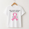 Personalized Breast Cancer Awareness Shirt, Custom Survivor Year Tee, Pink Butterfly Ribbon Shirt, October Awareness Tee, Survivor Gift