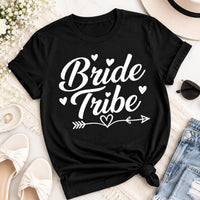 Personalized Bride & Team Bride Shirts, Custom Bridal Party Tees, Matching Bachelorette Outfit, Wedding Weekend Tops, Bridal Shower Gift