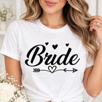 Personalized Bride & Team Bride Shirts, Custom Bridal Party Tees, Matching Bachelorette Outfit, Wedding Weekend Tops, Bridal Shower Gift