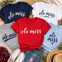 Personalized College Team Game Day Shirt, Custom Team Name Tee, School Spirit Football Top, College Tailgate Fan Shirt, Custom Team Gift