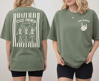 Personalized Bachelorette Party Shirt, Custom Bride or Die Tee, Big Back Print Bride Tee, Til Death Do Us Party Outfit, Bachelorette Gift