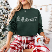 Personalized Charleston Bachelorette Sweatshirt, Custom Bride Trip Sweatshirt, Western Desert Bach Tee, Bachelorette Outfit, Girls Trip Gift