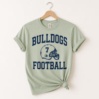 Personalized Football Team Name Shirt, Custom Team Name Tee, Vintage School Spirit Top, Football Mom Game Day Outfit, Sports Mom Gift