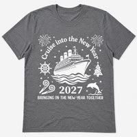 Custom New Year Family Cruise Shirt, Cruise Matching Tee, Couple Ship Trip Outfit, Group Holiday Squad Apparel, Family Vacation Gift