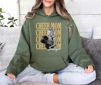 Personalized Cheer Mom Photo Shirt, Custom Senior Cheer Photo Tee, Retro Childhood Picture Top, Class of 2026 Outfit, Sports Mom Gift
