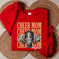 Personalized Cheer Mom Photo Shirt, Custom Senior Cheer Photo Tee, Retro Childhood Picture Top, Class of 2026 Outfit, Sports Mom Gift