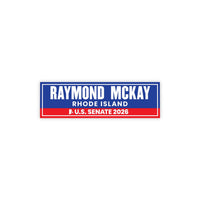 Raymond Mckay For Rhode Island Senate 2026 Car Magnet - Vote Raymond Vehicle Magnet, Rhode Island Senate Elections 2026 Magnet - 10" x 3"