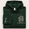 Personalized Couple Embroidered Hoodie, Til Death Do Us Part Sweatshirt, Custom Date His and Hers, Matching Sweatshirt, Anniversary Gift