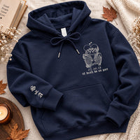 Personalized Couple Embroidered Hoodie, Til Death Do Us Part Sweatshirt, Custom Date His and Hers, Matching Sweatshirt, Anniversary Gift