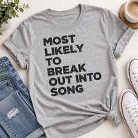 Personalized Most Likely Teacher Shirt, Custom School Superlative Tee, Cute Teacher Tee, Matching Faculty Outfit, Back to School Gift