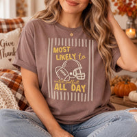 Personalized Most Likely To Thanksgiving Shirt, Custom Turkey Day Tee, Funny Thanksgiving Dinner Shirt, Choose Your Design, Holiday Gift