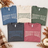 Custom Thanksgiving Food Shirt, Personalized Dinner Role Tee, Funny Friendsgiving Shirt, Custom Turkey Day Top, Holiday Gift for Host