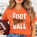 Personalized Football Mascot Team Shirt, Custom Team Name Tee, Retro Game Day T-Shirt, School Spirit Fan Outfit, Gift for Football Fan