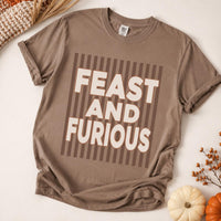 Personalized Thanksgiving Shirt, Custom Funny Turkey Quote Tee, Retro Friendsgiving T-Shirt, Family Dinner Outfit, Funny Holiday Gift