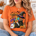Personalized First Grade Teacher Halloween Shirt, Custom Teacher Name Tee, Spooky Classroom Outfit, Witchy Fall Style, Back to School Gift