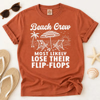 Personalized Beach Crew Shirts, Custom Most Likely Vacation Tees, Matching Family Beach Trip Shirts, Funny Group Outfit, Vacation Gift