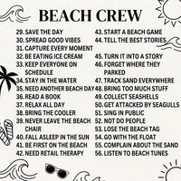 Personalized Beach Crew Shirts, Custom Most Likely Vacation Tees, Matching Family Beach Trip Shirts, Funny Group Outfit, Vacation Gift