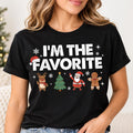 Custom Family Christmas Tee, Personalized Favorite Shirt, Matching Holiday Group Shirts, Funny Sibling Tee Set, Holiday Party Gift