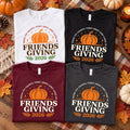 Friendsgiving 2026 Thanksgiving Shirt, Friends Dinner Party Tee, Vintage Pumpkin Fall T-Shirt, Cozy Potluck Outfit, Holiday Party Gift